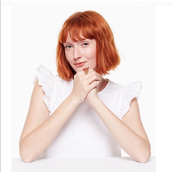 Kate Spade Shore Thing Crab Ring NWT - Picture 4 of 5